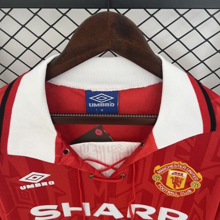 Long Sleeve Manchester United Home 1992/1994 - Image 2
