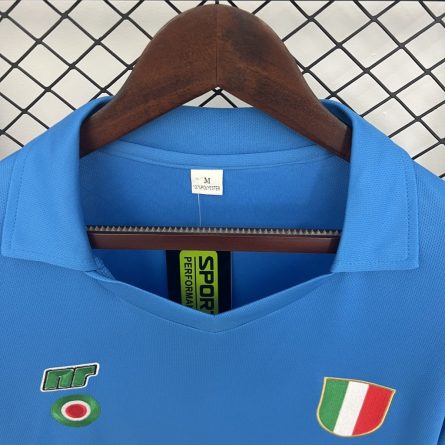 Long Sleeve Napoli Home 1987/1988 - Image 3