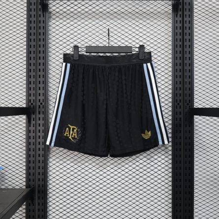 Player Version Argentina 50th Years Anniversary Shorts Black 2025/2026 - Image 1