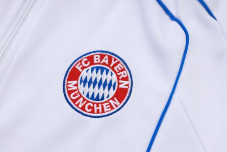 Bayern Munchen White Anthem Jacket 2025 (BAY1034) - Image 3