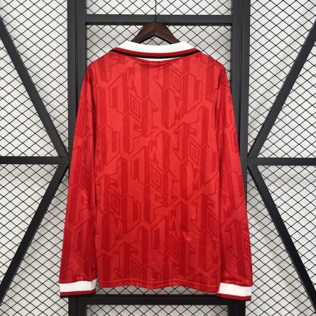 Long Sleeve Manchester United Home 1992/1994 - Image 3