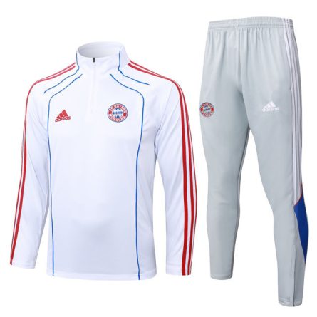 Bayern Munchen Training Tracksuit White 2025 (BAY6639) - Image 1