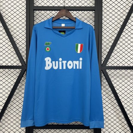 Long Sleeve Napoli Home 1987/1988