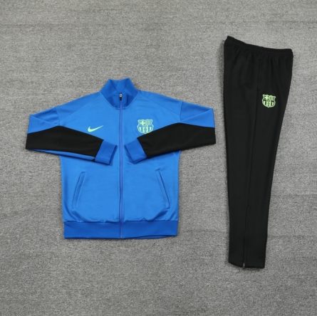 Barcelona Anthem Jacket Blue 2025 (MK3055) - Image 3