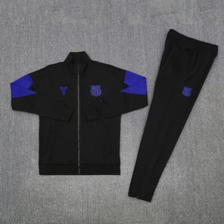 Barcelona Anthem Jacket Black 2025 (FS2283) - Image 2