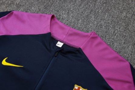 Barcelona Tracksuit 2025 Navy Purple (TR2025) - Image 3