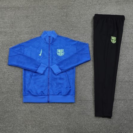 Barcelona Anthem Jacket Blue 2025 (MK3055) - Image 3