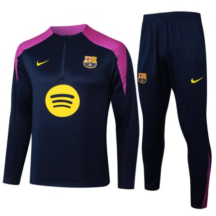 Barcelona Tracksuit 2025 Navy Purple (TR2025) - Image 1