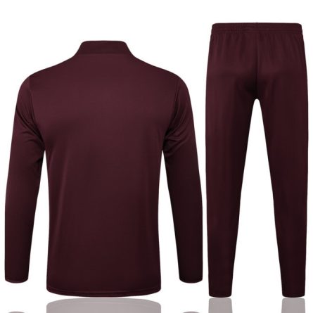 Bayern Tracksuit Maroon 2025 (MR4425) - Image 3