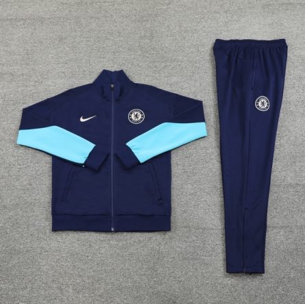 Chelsea Anthem Jacket Navy 2025 (GF2290) - Image 3