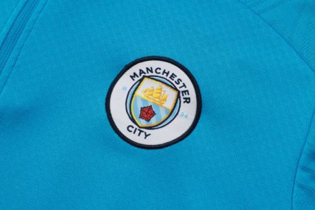 Manchester City Tracksuit Training Blue 2025 (MC2525BL) - Image 3
