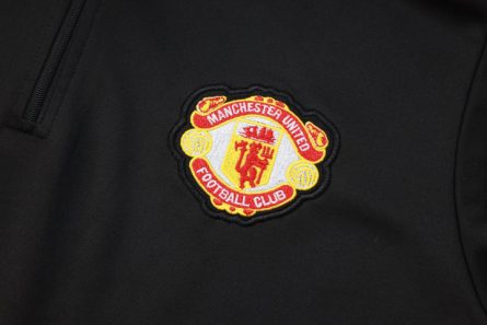 Manchester United Black Anthem Jacket 2025 (MU3357) - Image 3