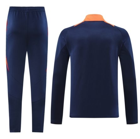 Manchester United Anthem Jacket Navy 2025 (MU6157) - Image 3