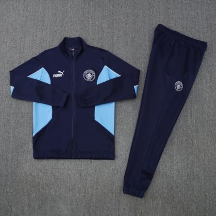 Manchester City Anthem Jacket Navy 2025 (IT3033) - Image 3