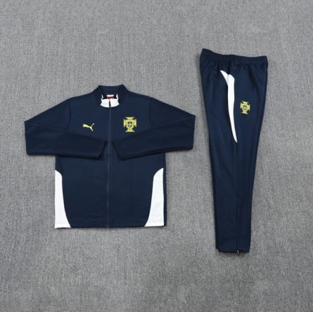 Portugal Tracksuit Training Navy 2025 (PT4429) - Image 3