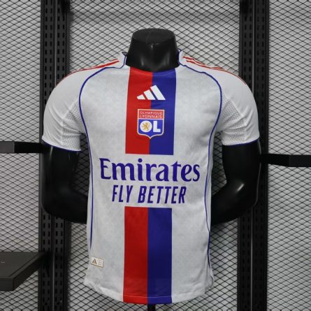 Player Version Lyon Home Jersey 2025/2026