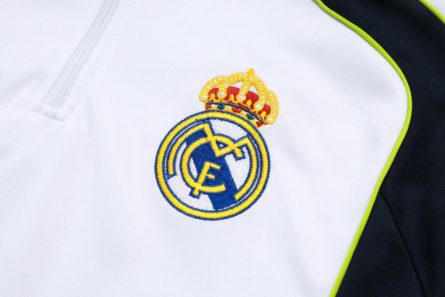 Real Madrid Anthem Jacket White 2025 (REAL007) - Image 3