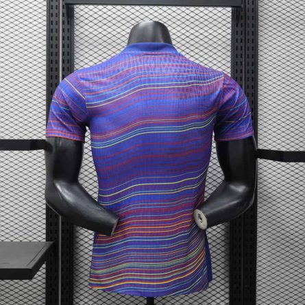 Player Version Barcelona Training Jersey Purple - Image 3