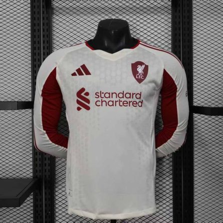 Long Sleeve Player Version Liverpool Away 2025–2026 - Image 1