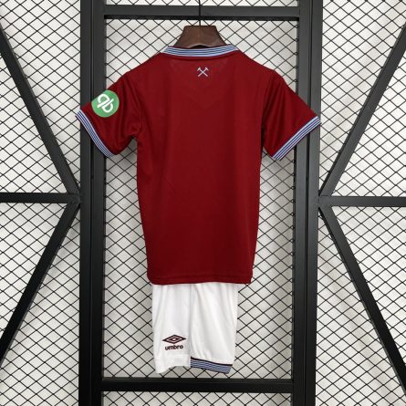 Kids West Ham Home Jersey 2025/2026 - Image 3