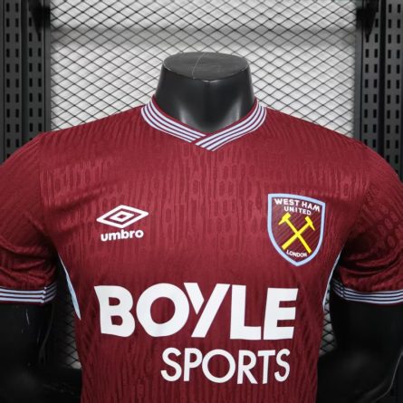 Player Version West Ham Home Jersey 2025/2026 - Image 3