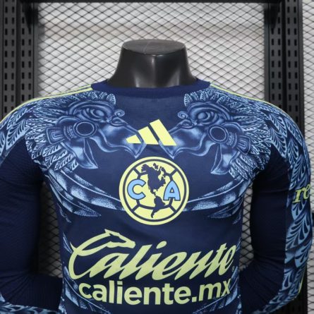 Long Sleeve Player Version Club América Away Jersey 2025/2026 - Image 3