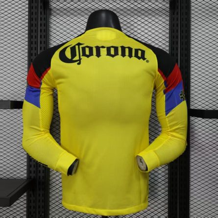 Long Sleeve Player Version Club América Home Jersey 2025/2026 - Image 3