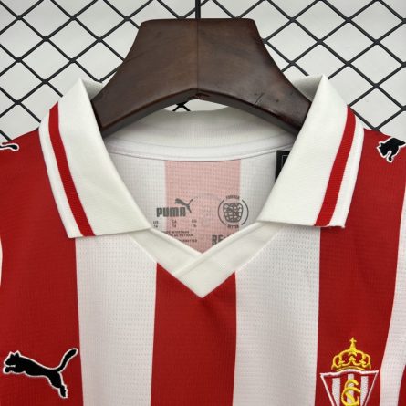 Kids Sporting Gijón Home Jersey 2025/2026 - Image 3