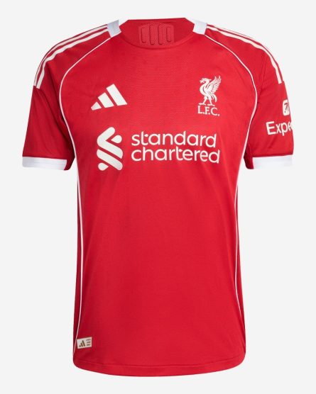 Player Version Liverpool Home Jersey 2025/2026