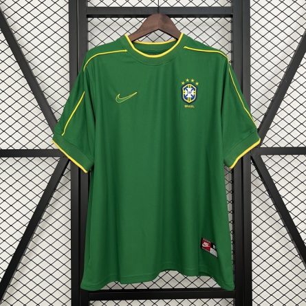 Brazil Goalkeeper Jersey 1998 (Green)