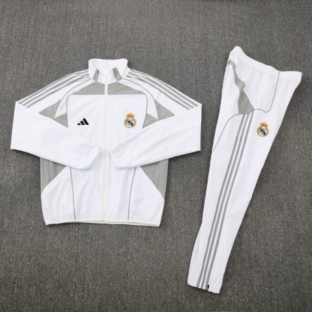 Real Madrid Anthem Jacket 2025 White RMA02992 - Image 3