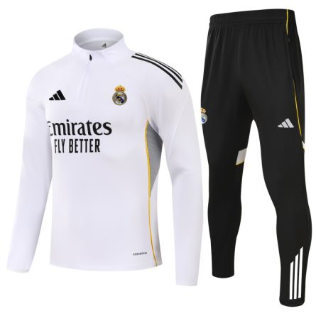 Real Madrid White Tracksuit 2025 (RMT0299)