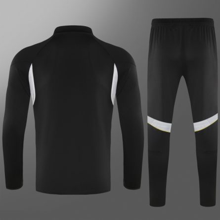 Real Madrid Black Tracksuit 2025 (RMT0992) - Image 2