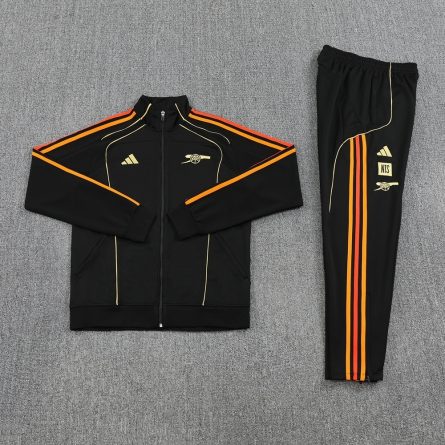 Arsenal x NTS Anthem Jacket Black 2025 - Image 3