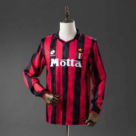 Long Sleeve AC Milan Home Jersey 1993/1994 - Image 1