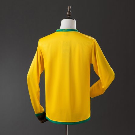 Long Sleeve Brazil Home Jersey 2006 - Image 7