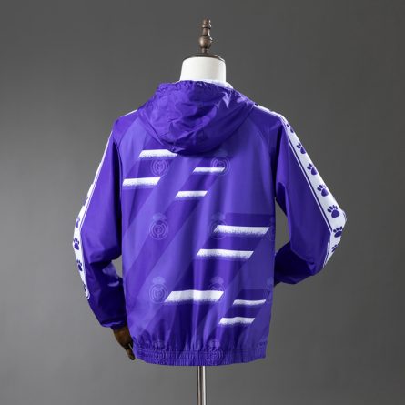 Real Madrid Windbreaker 1997 Purple - Image 2