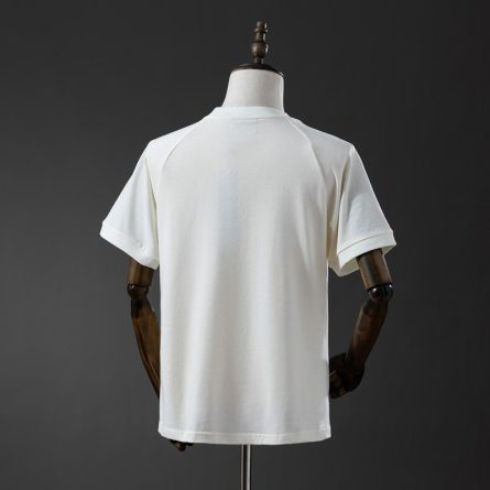 Manchester United Originals 3-Stripes Beige T-Shirt - Image 2