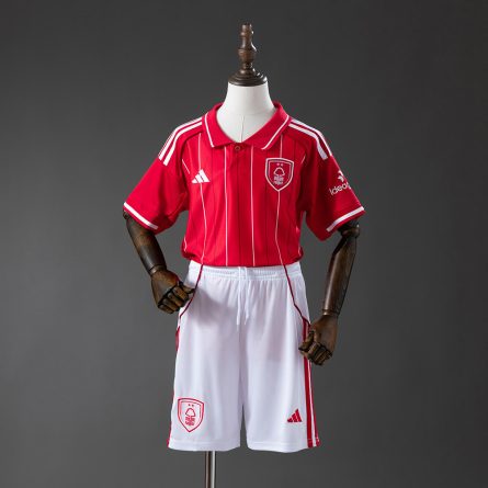 Kids Nottingham Forest Home Jersey 2025–2026
