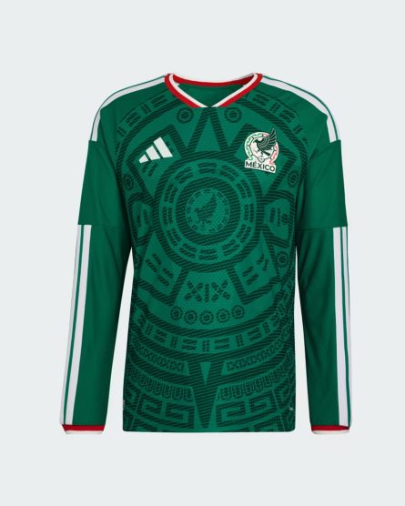 Long Sleeve Player Version Mexico Home Jersey 2025–2026