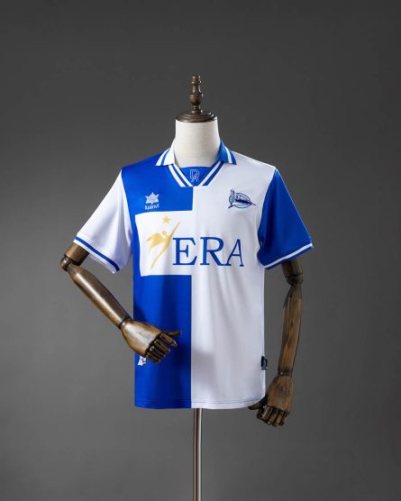 Deportivo Alavés 1999–2000 Home Retro Jersey - Image 3