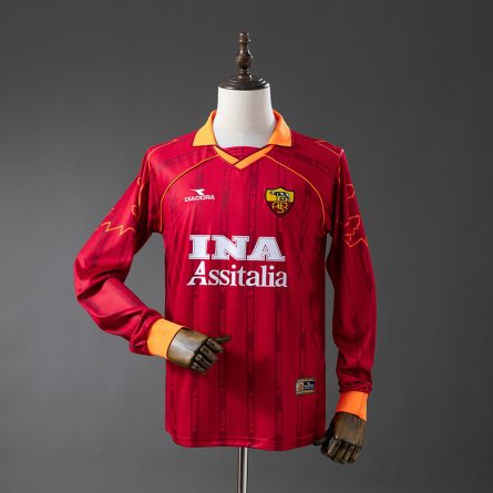 Long Sleeve AS Roma Home 1999–2000 - Image 1