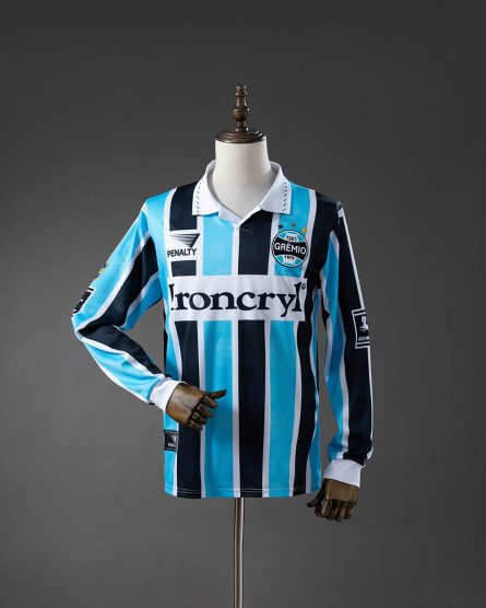 Grêmio FBPA 1997–1998 Home Long-Sleeve Retro Jersey - Image 2