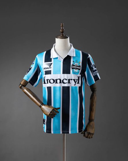 Grêmio FBPA 1997–1998 Home Retro Jersey - Image 3