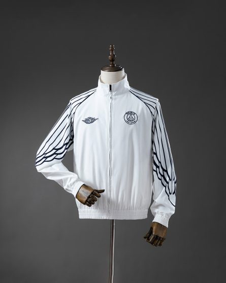 Paris Saint-Germain 2025–2026 Collaboration Windbreaker – White - Image 2