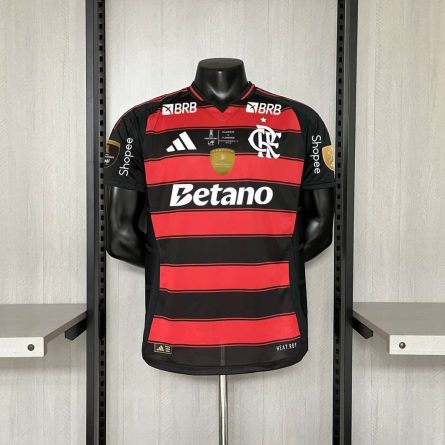 Player Version Flamengo Home 2025 Copa Libertadores Final Edition - Image 1