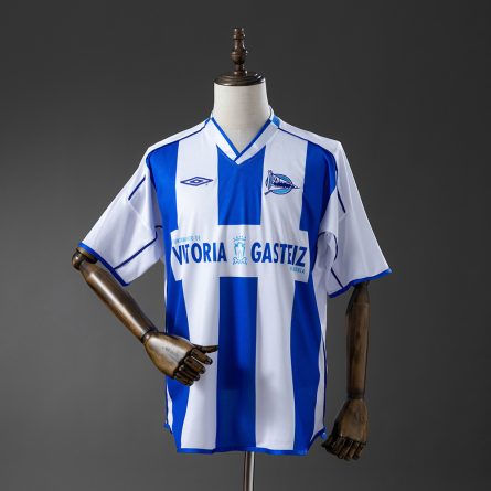 Deportivo Alavés 2003 2004 Home Retro Jersey