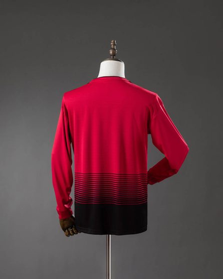 Manchester United FC 2018–2019 Home Long-Sleeve Retro Jersey - Image 3
