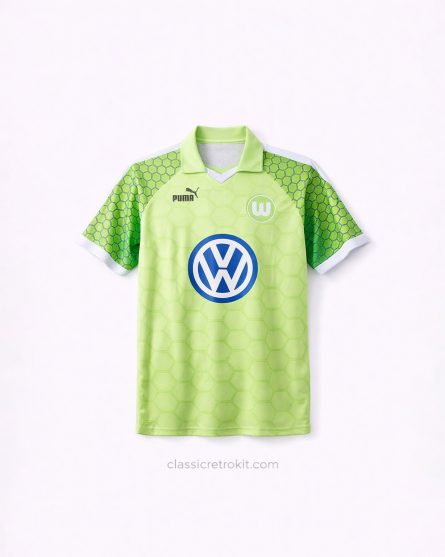 VfL Wolfsburg 1997–1998 Home Retro Jersey